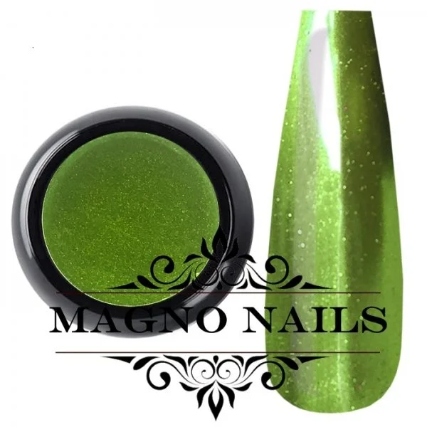 Chrome Pigment - Chrom Powder - Lime Nail Art Nailart Puder